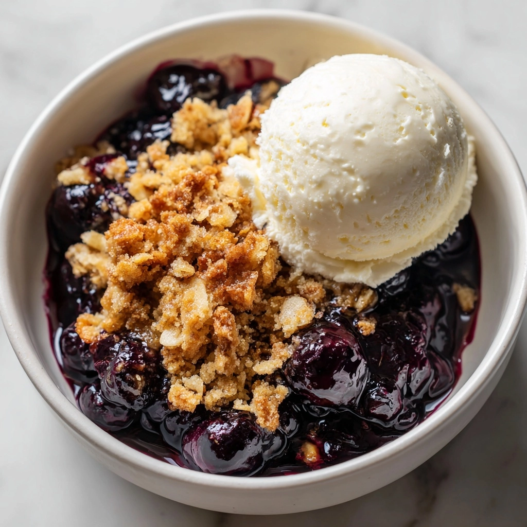 Blueberry Crisp Recipe - Recipe Image