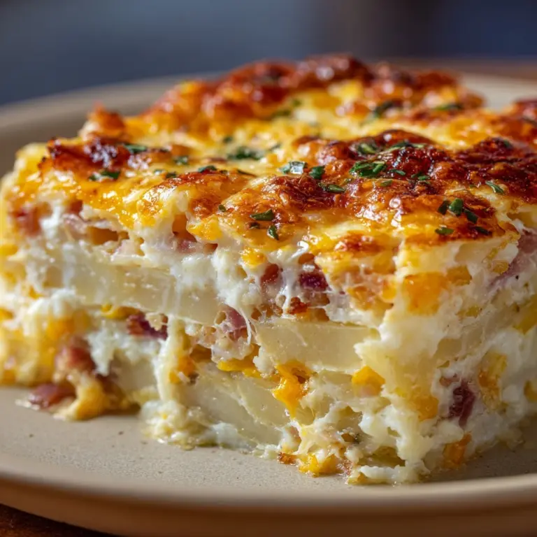 Twice Baked Potato Casserole Recipe