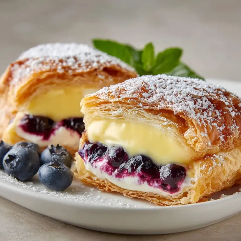 Blueberry Cheesecake Rolls Recipe