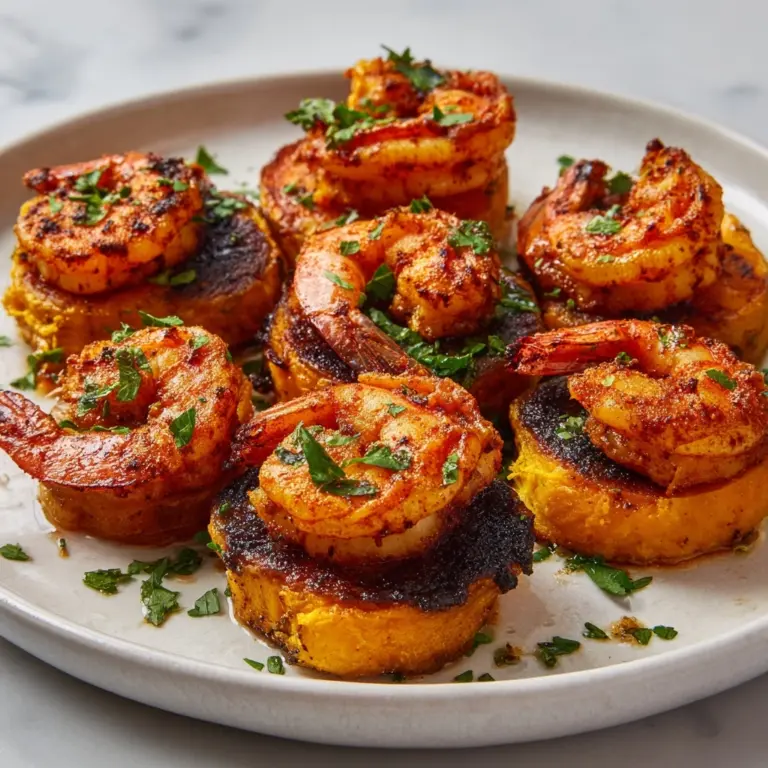 Cajun Shrimp Sweet Potato Bites Recipe