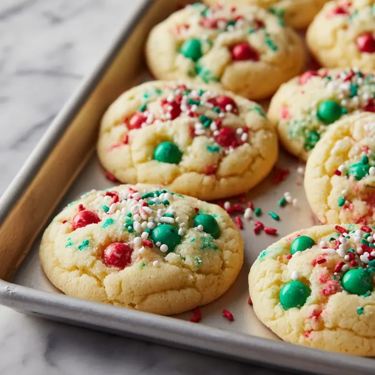 Cake Mix Christmas Cookies Recipe