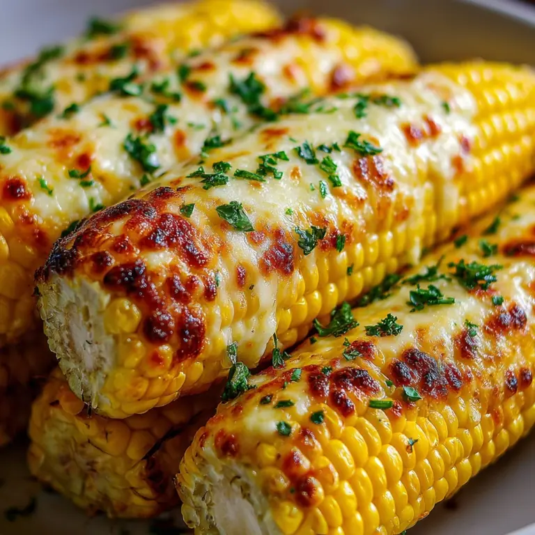 Best Cheesy Garlic Butter Corn on the Cob Recipe