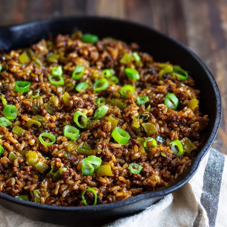 One-Skillet Smoky Honey Chili Beef Recipe