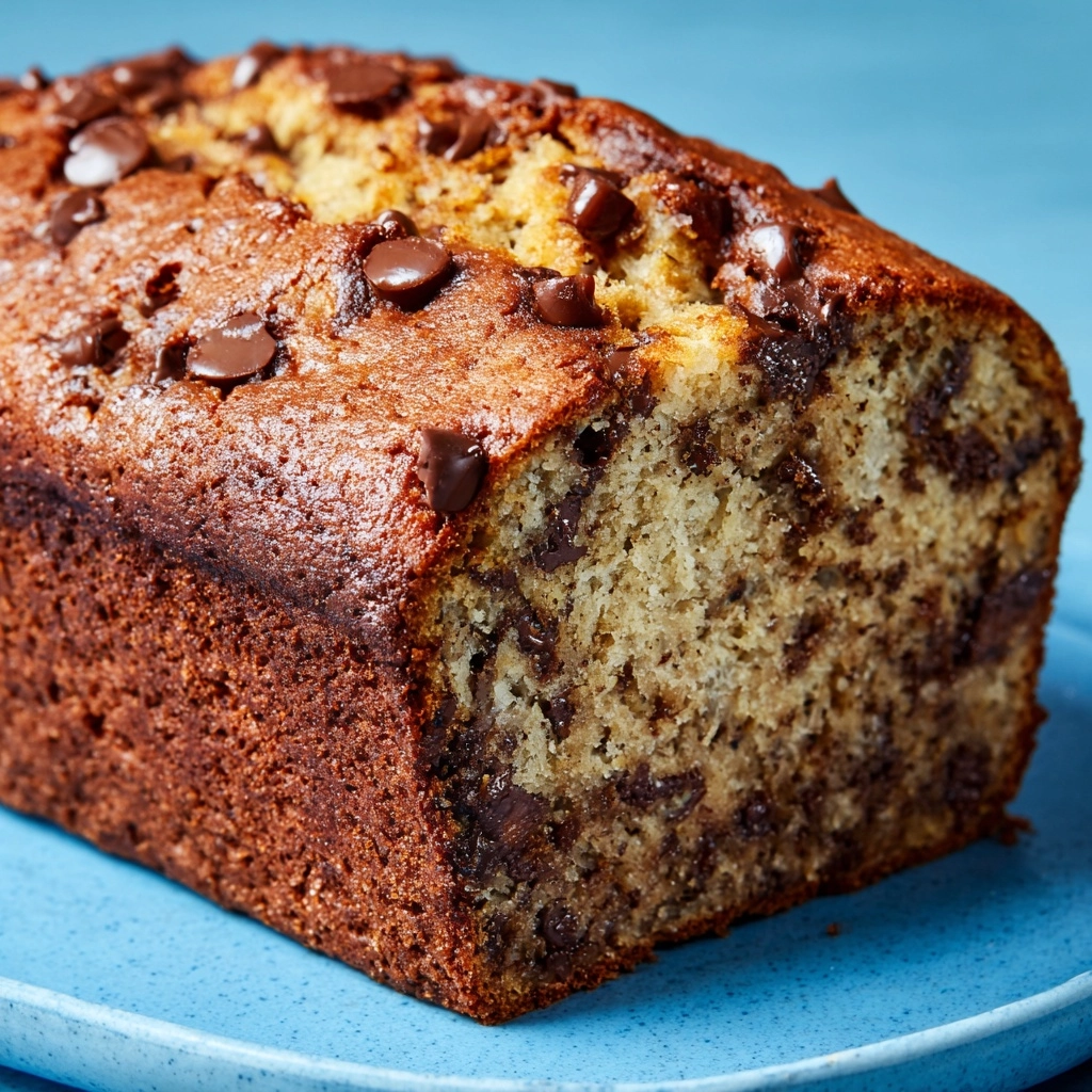 Irresistible Chocolate Chip Banana Bread Recipe - Recipe Image