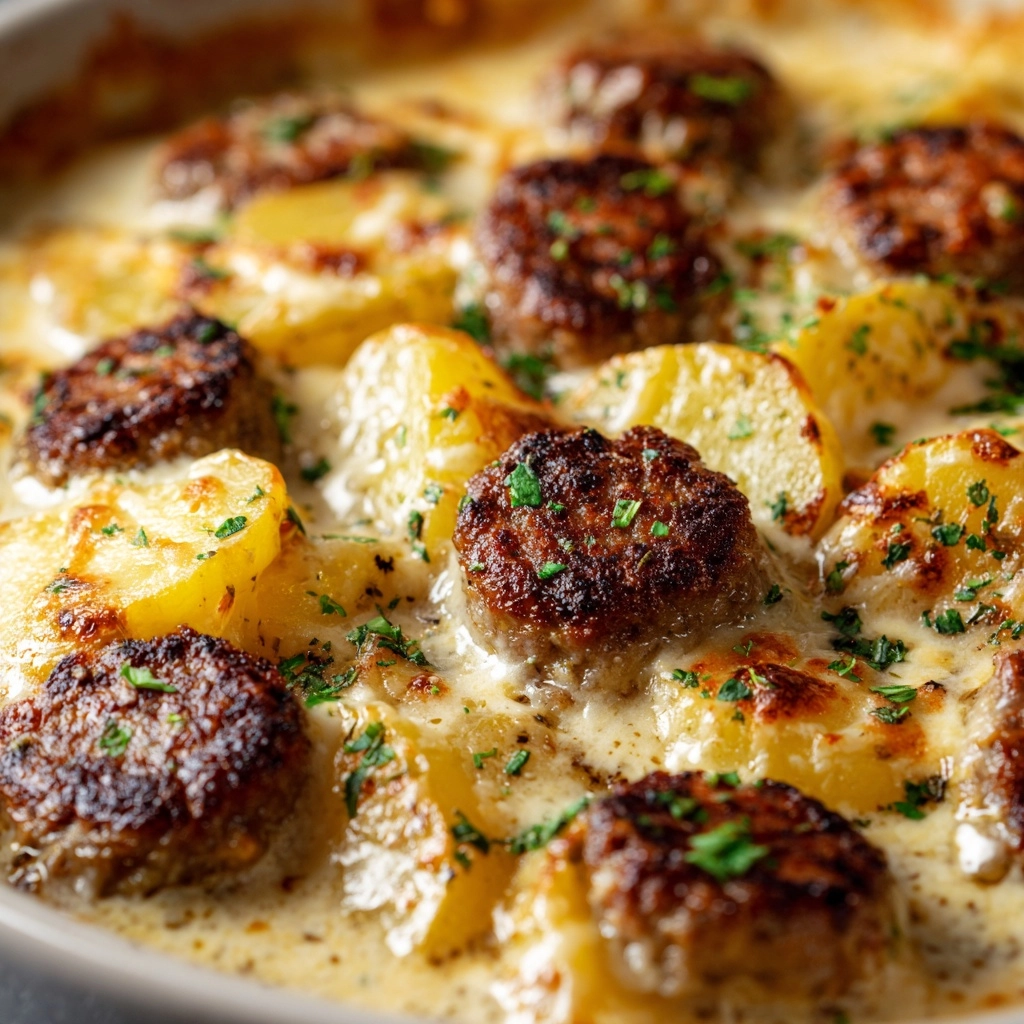 Cheesy Tater Tot Meatloaf Casserole Recipe - Recipe Image