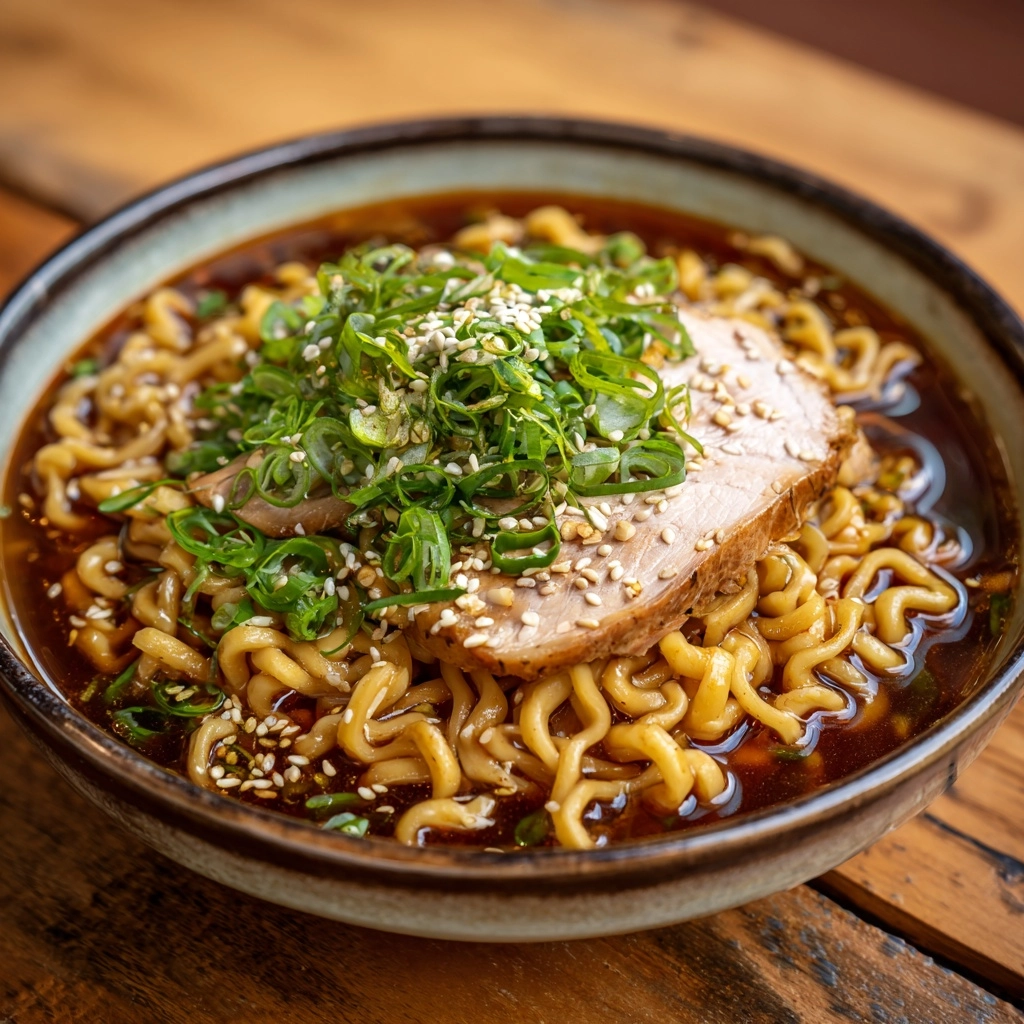 Easy Saucy Ramen Noodles Recipe - Recipe Image