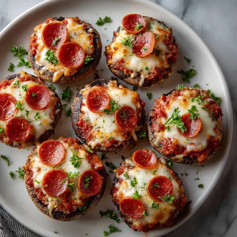 Keto Stuffed Mushrooms Recipe