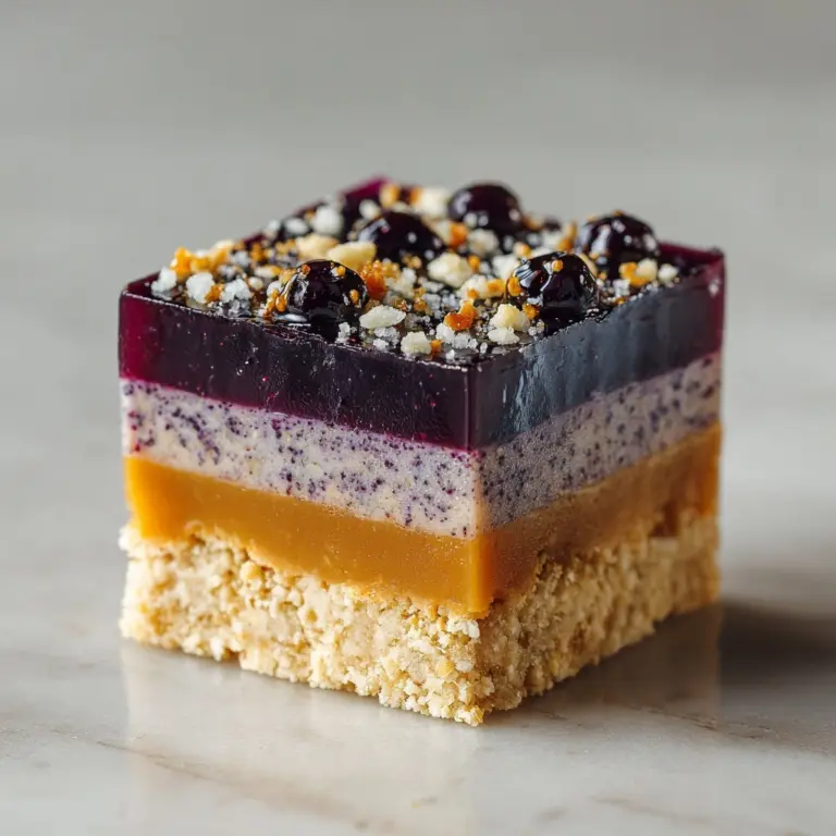 Blueberry Curd Bars Recipe
