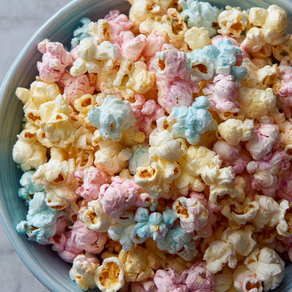 Cotton Candy Popcorn Recipe - Recipe Image