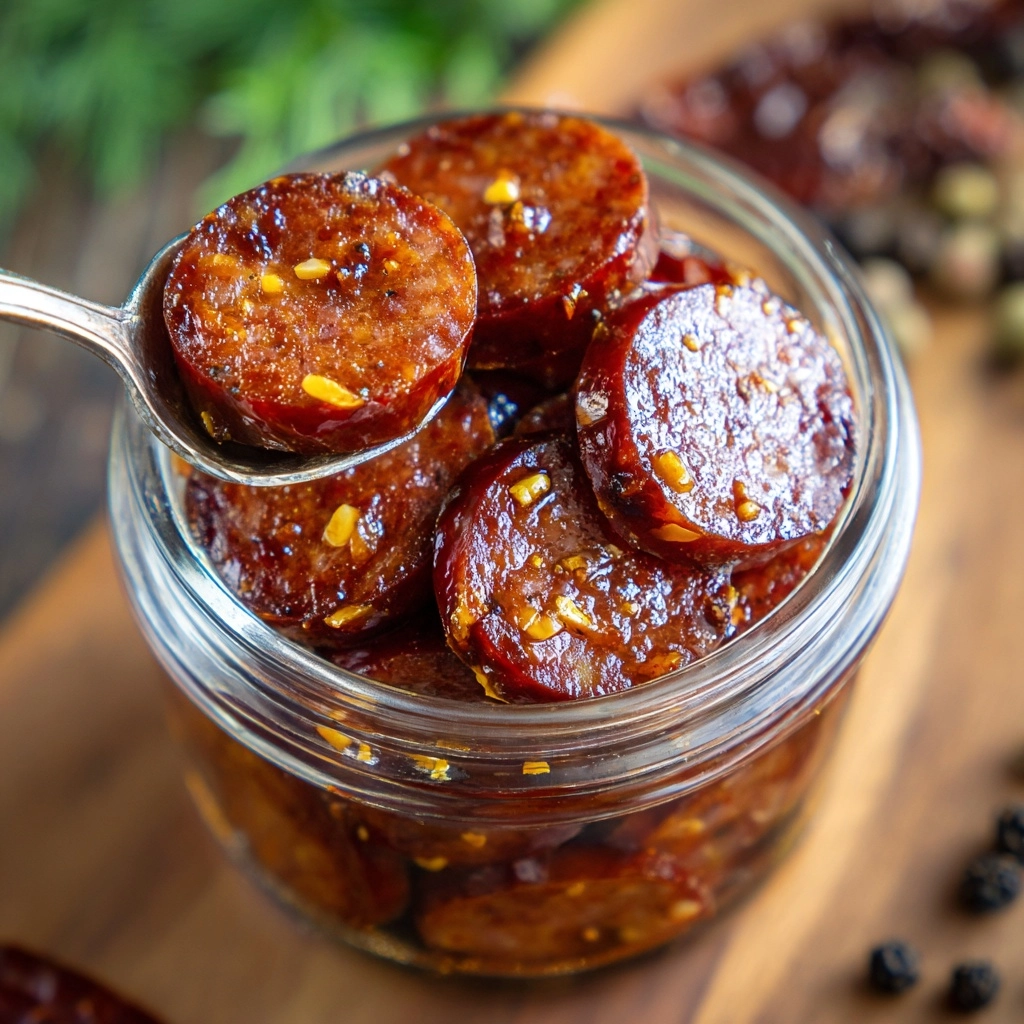 Pickled Sausage Recipe - Recipe Image