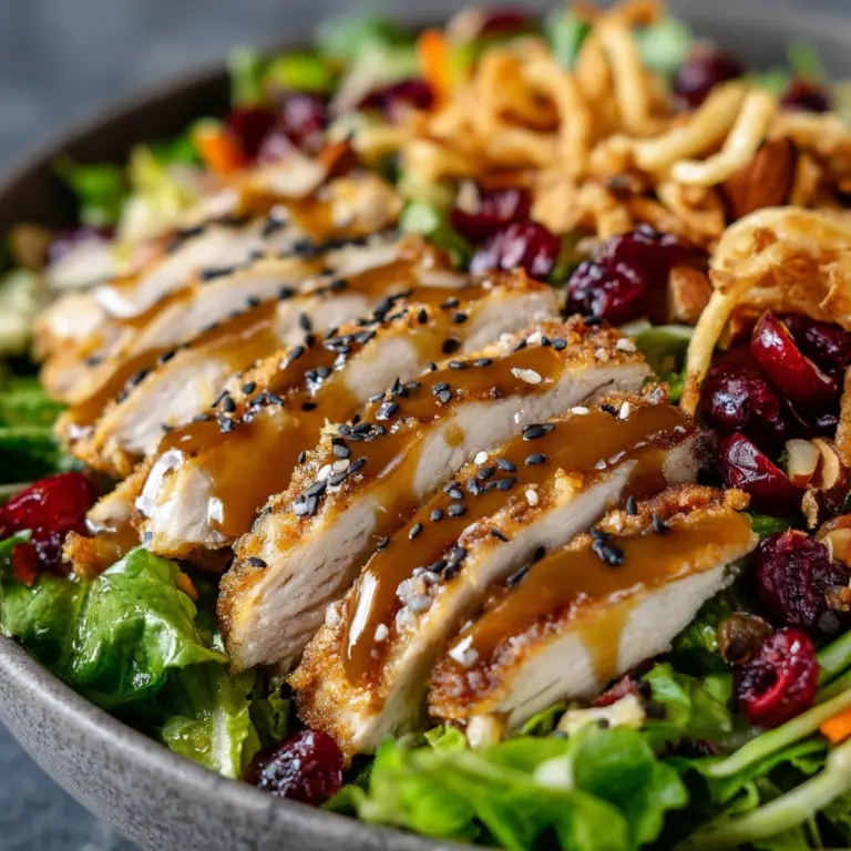 Asian Chicken Cranberry Salad Recipe