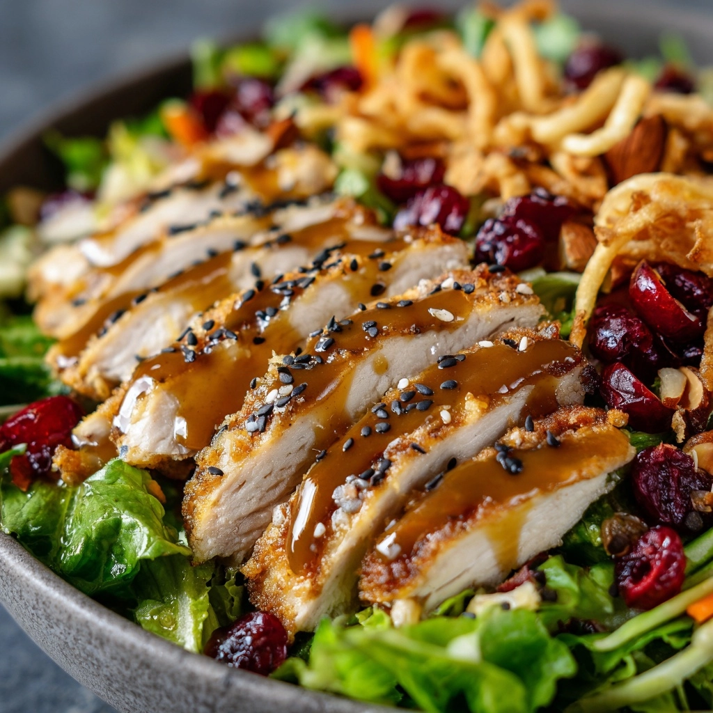 Asian Chicken Cranberry Salad Recipe - Recipe Image