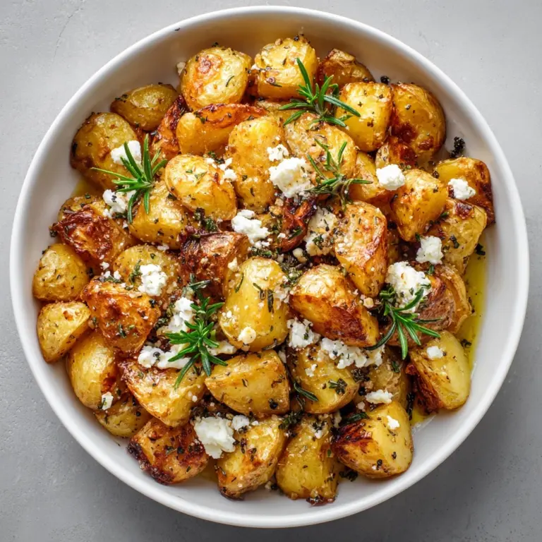 Baked Feta Potatoes Recipe