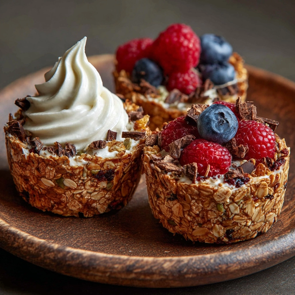 Granola Cups Recipe - Recipe Image