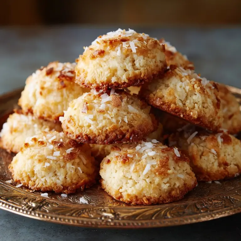 Coconut Butter Cookies Recipe