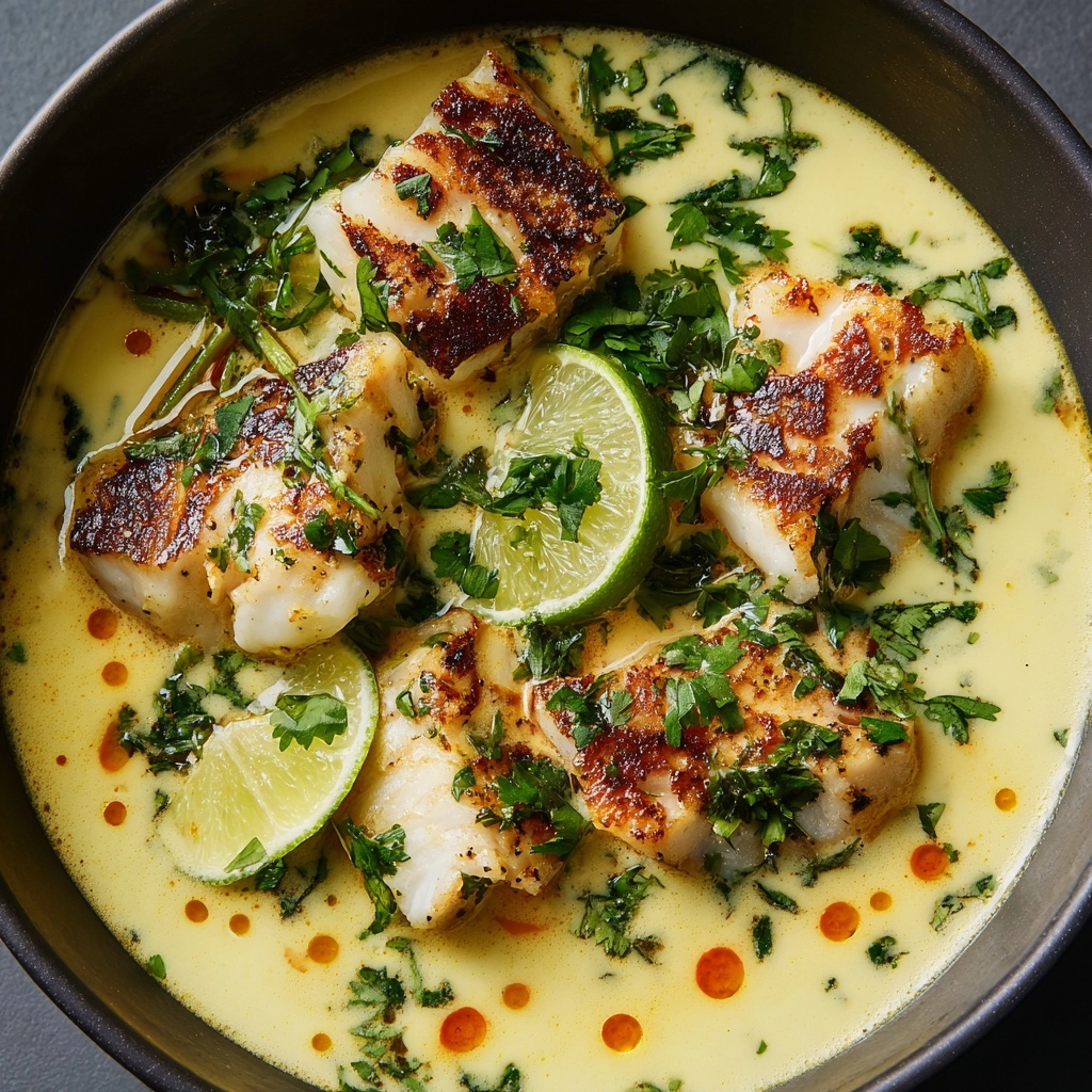 Coconut Lime Fish Soup Recipe