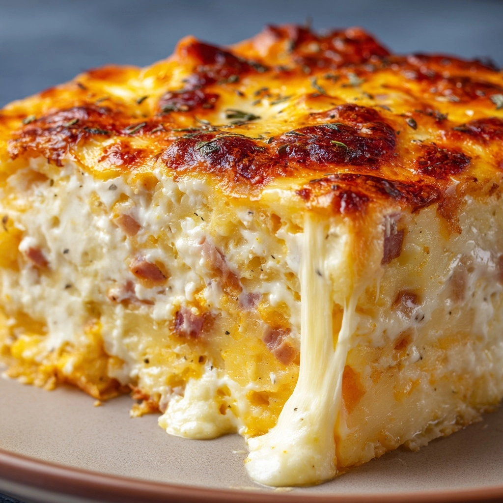 Twice Baked Potato Casserole Recipe - Recipe Image