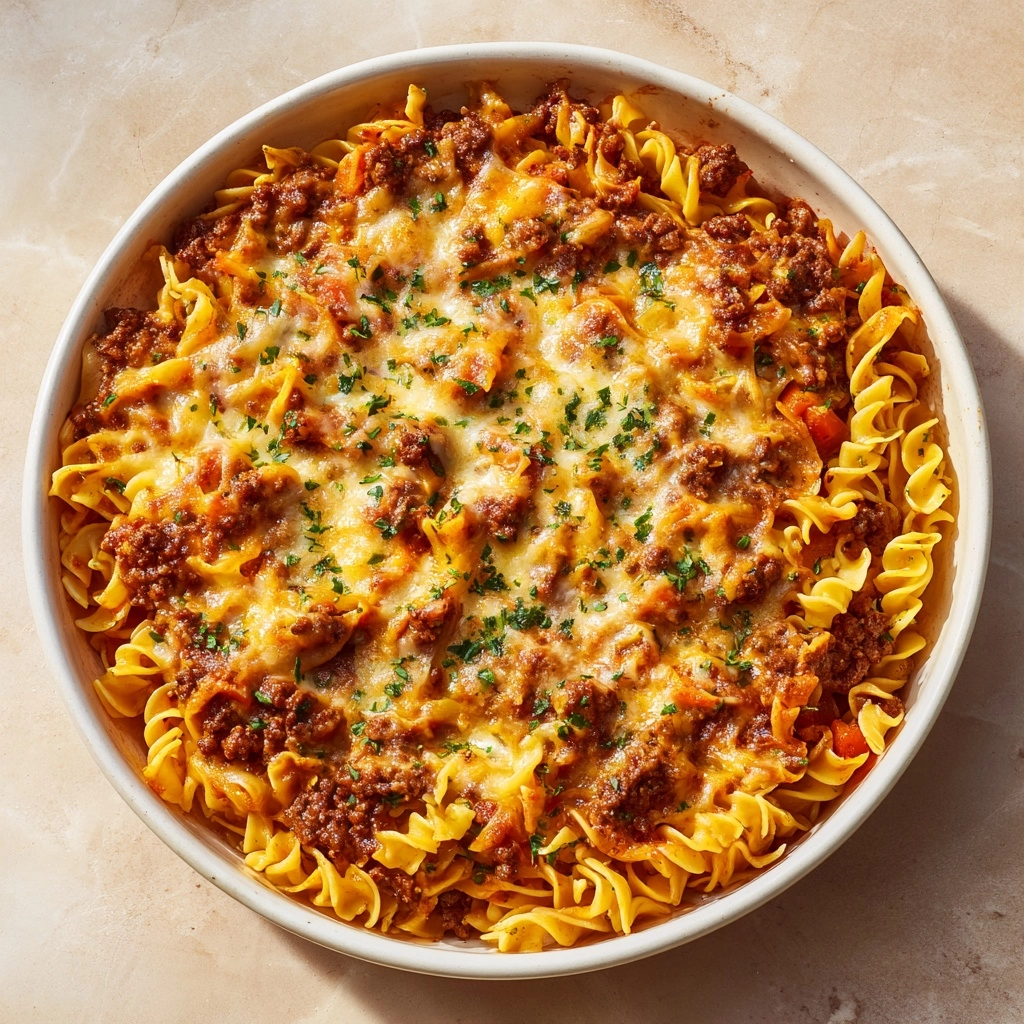 Beef Lombardi Casserole Recipe