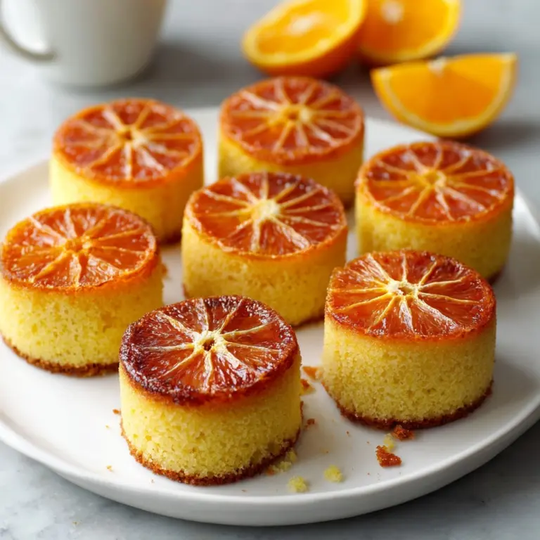 Mandarin Upside-Down Cakelets Recipe