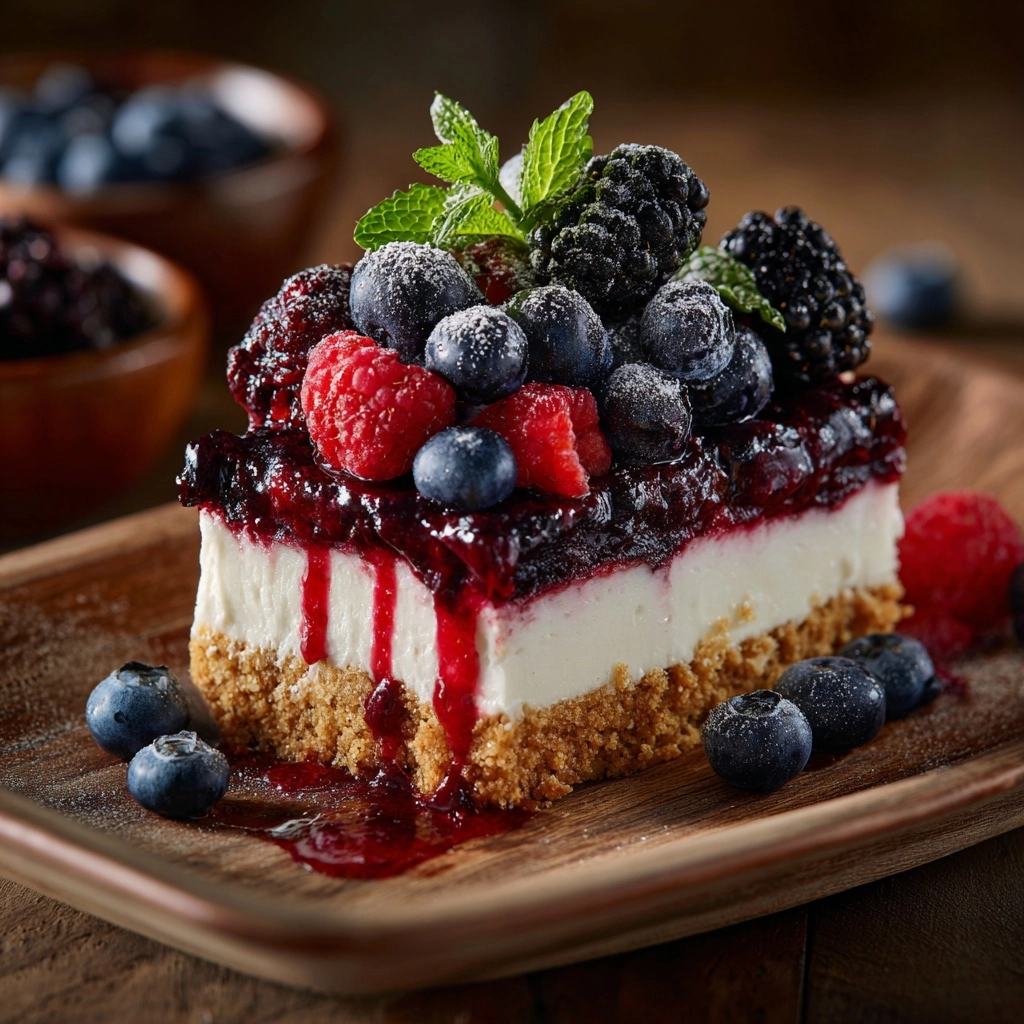 Summer Berry Cake Recipe - Recipe Image