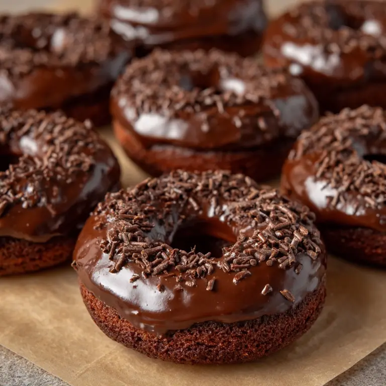Irresistible Chocolate Cake Donuts Recipe