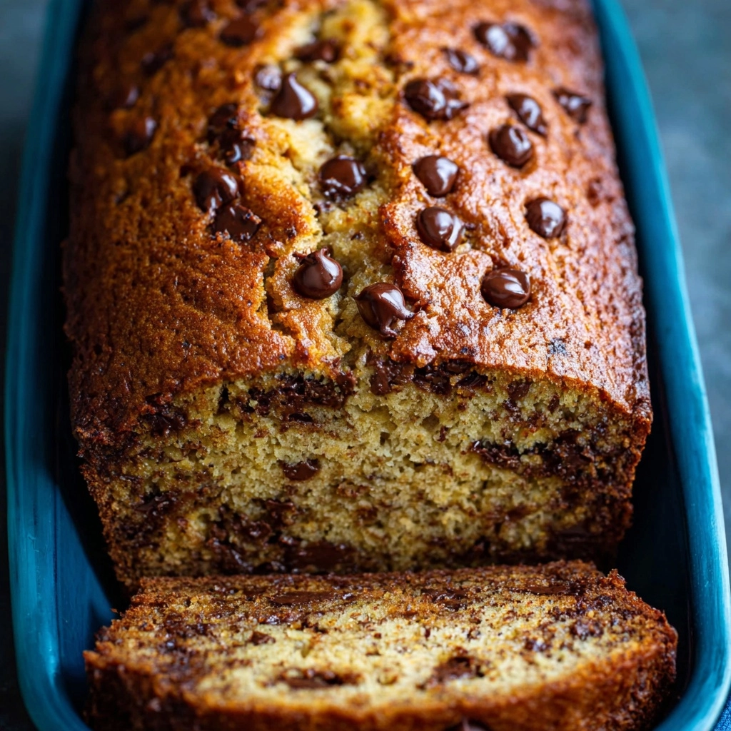 Irresistible Chocolate Chip Banana Bread Recipe - Recipe Image