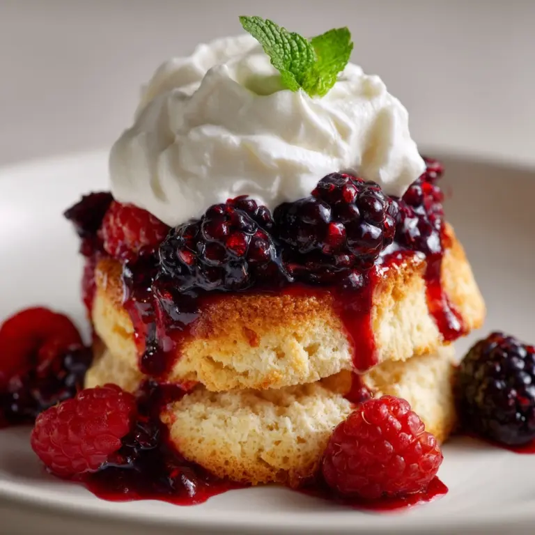Perfect Berry Shortcakes Recipe