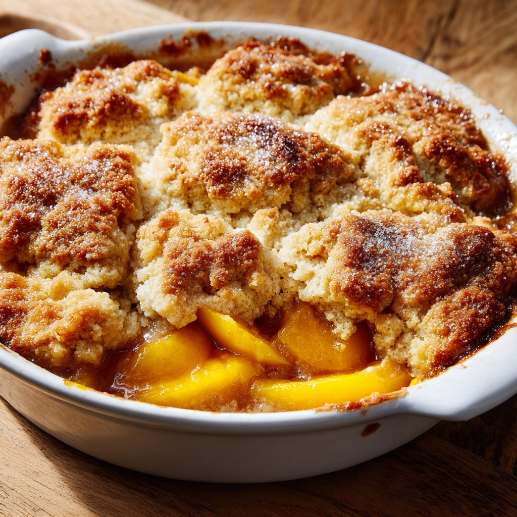 Gluten-Free Peach Cobbler Recipe - Recipe Image