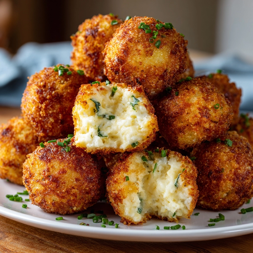 Fried Mashed Potato Balls Recipe - Recipe Image