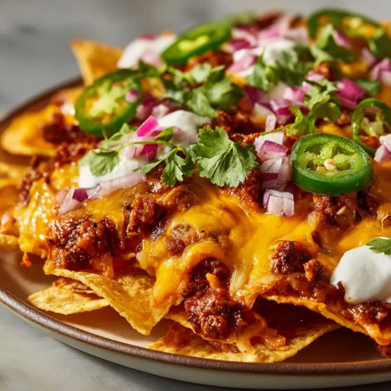 Sweet and Savory Sloppy Joe Nachos Recipe