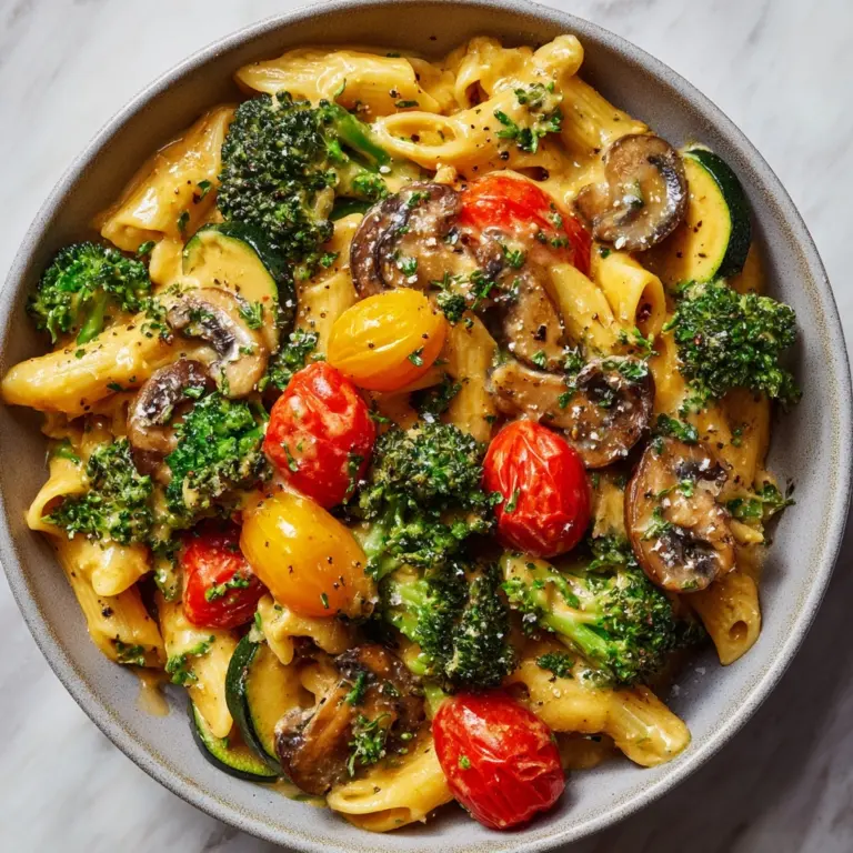 Creamy Veggie Pasta Recipe