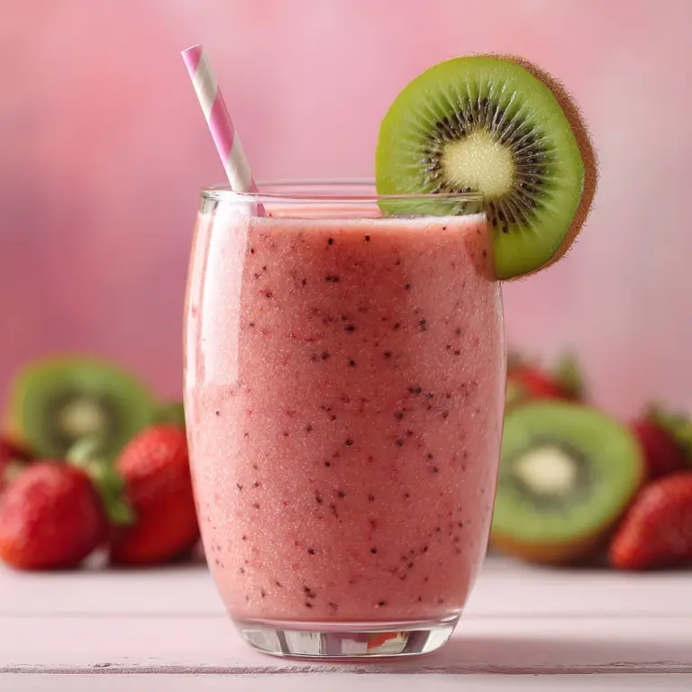 Kiwi Strawberry Smoothie Recipe