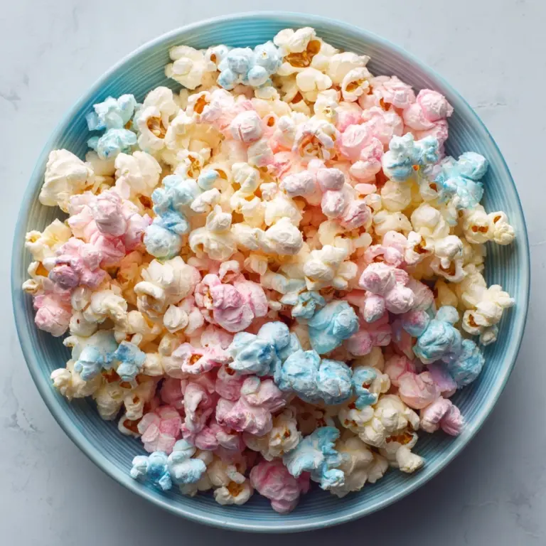 Cotton Candy Popcorn Recipe