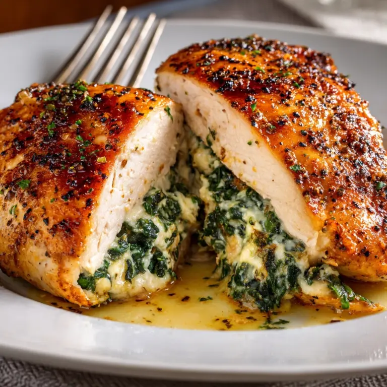 Spinach Stuffed Chicken Recipe
