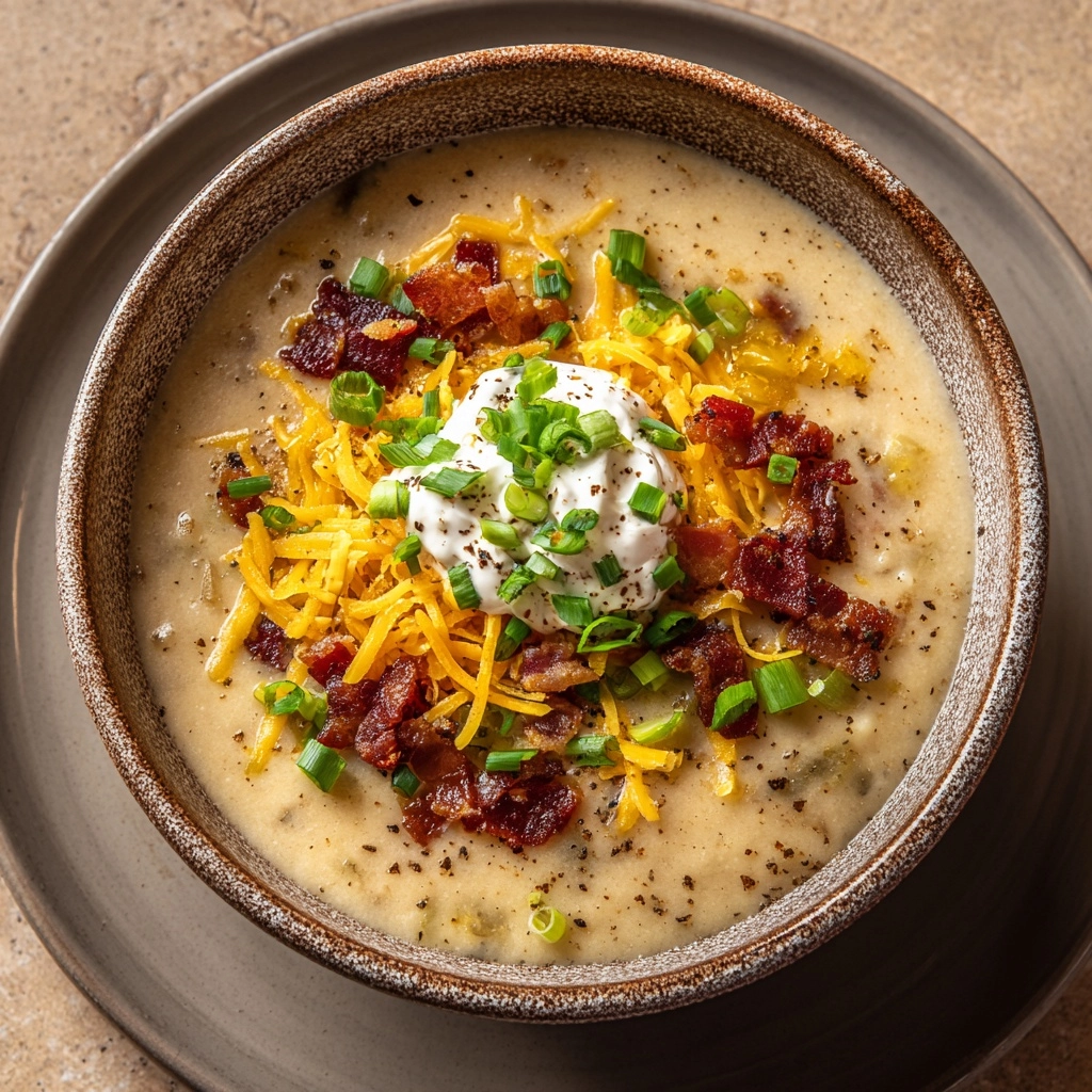 Loaded Baked Potato Soup Recipe - Recipe Image