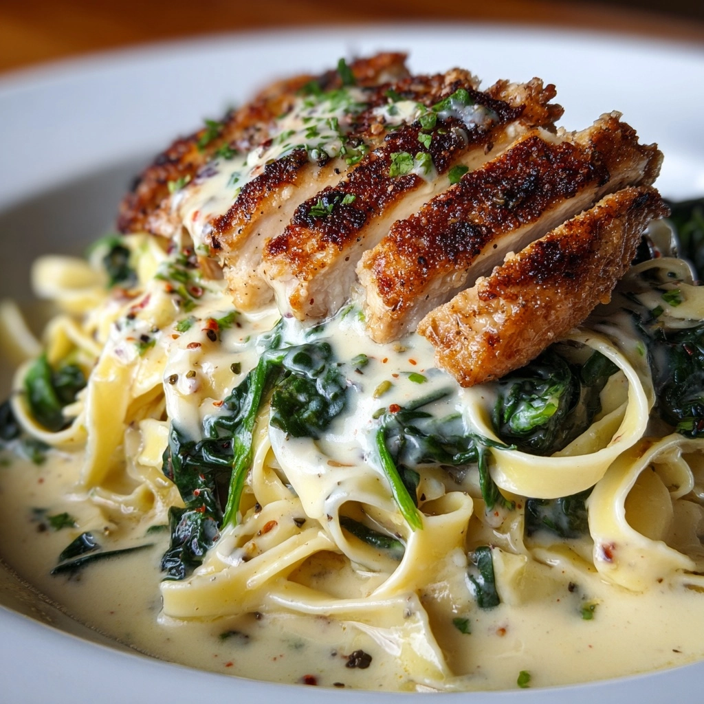 Creamy Chicken Florentine Recipe - Recipe Image