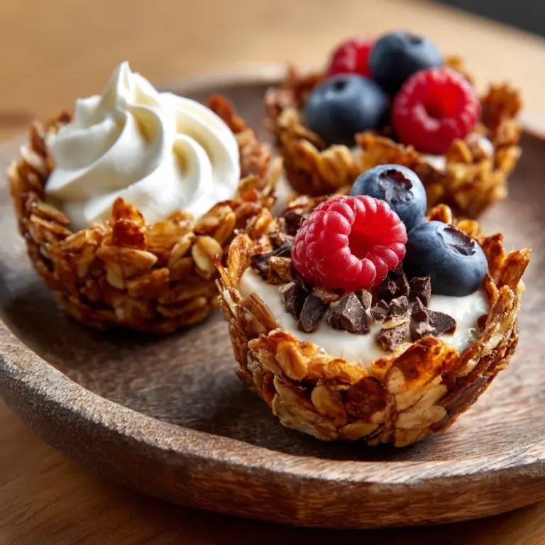 Granola Cups Recipe