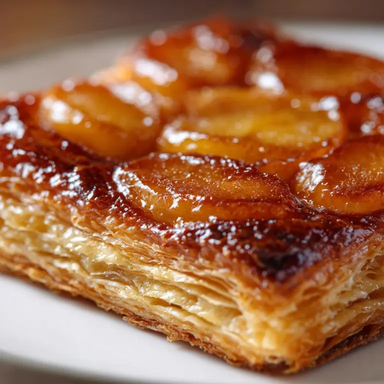 Caramel Apple Puff Pastry Recipe