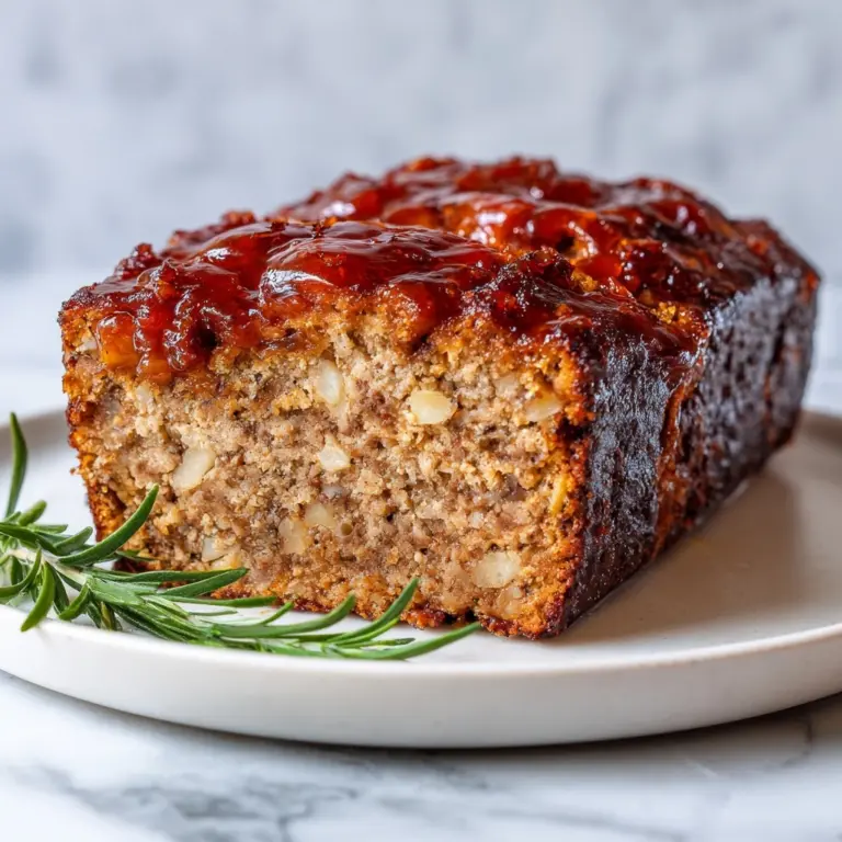 Classic Homemade Meatloaf Recipe