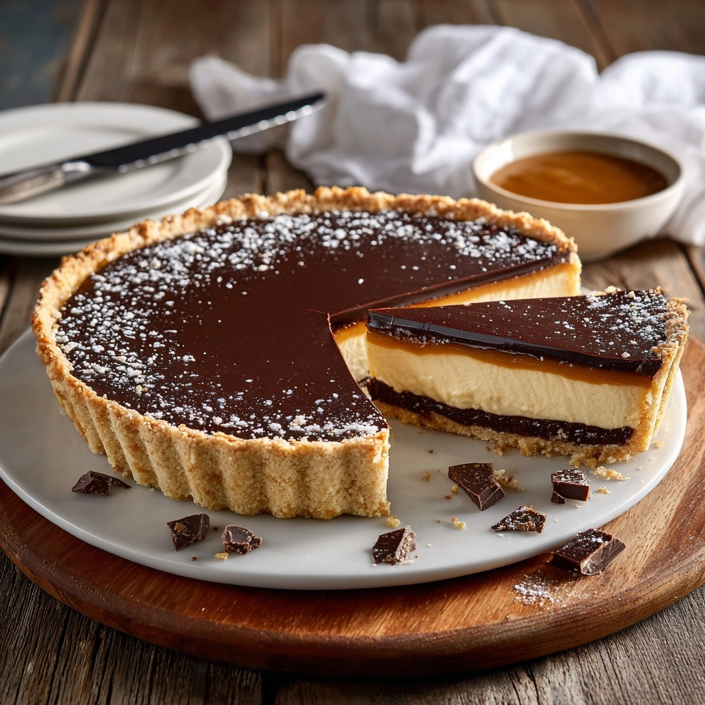 Dark Chocolate Tart Recipe - Recipe Image