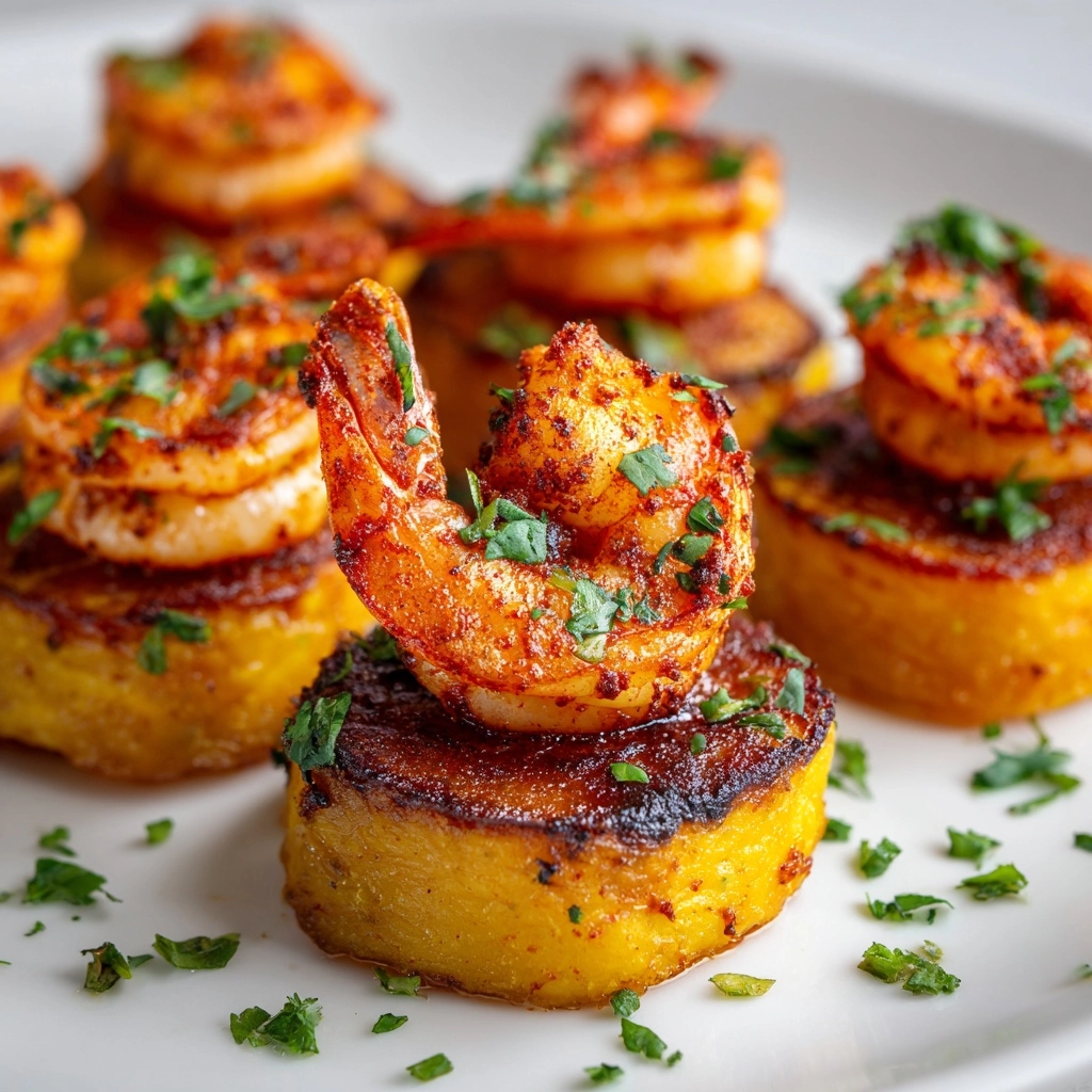 Cajun Shrimp Sweet Potato Bites Recipe - Recipe Image