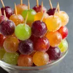 Frozen Candy Grapes with Jello Recipe