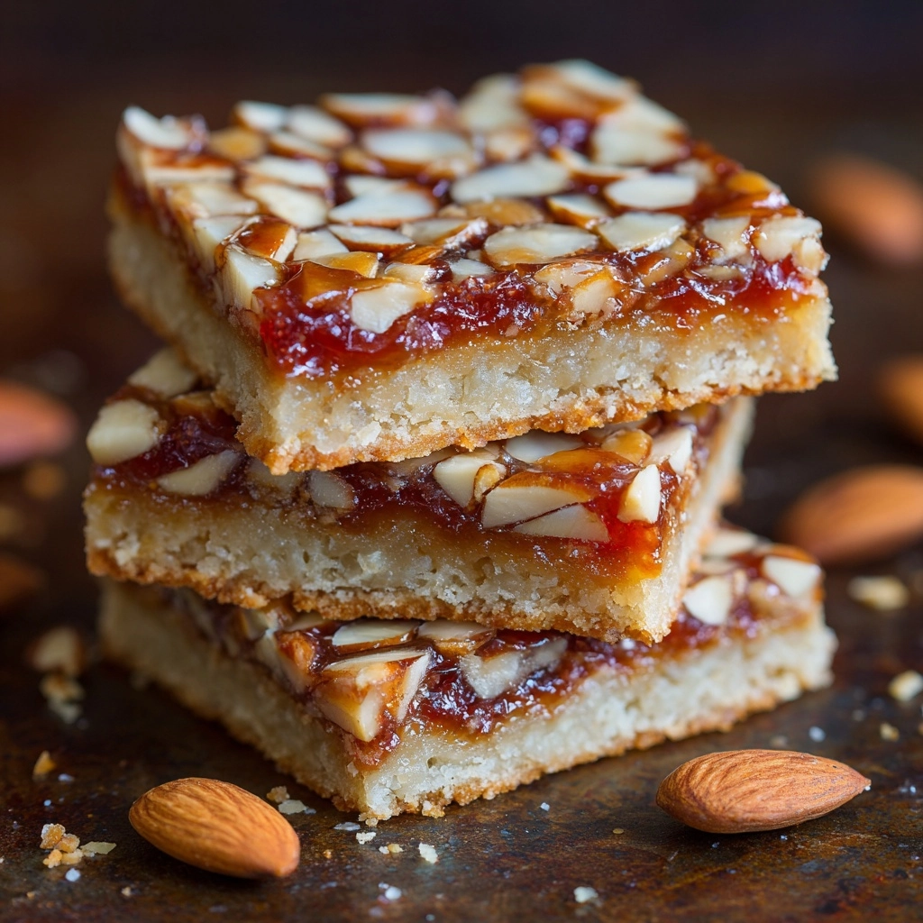Triple Almond Cookies Recipe - Recipe Image