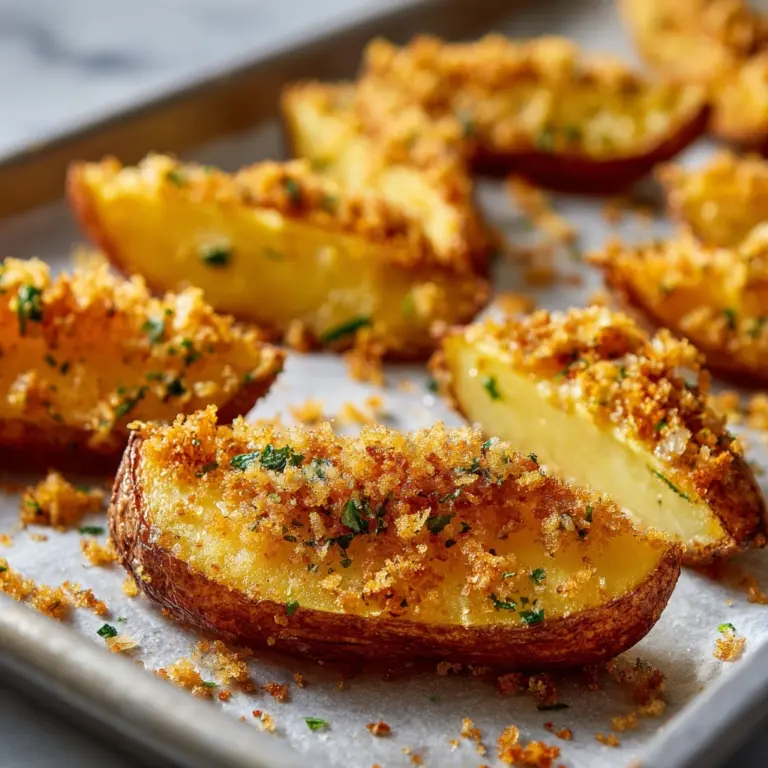 Parmesan Crusted Potatoes Recipe
