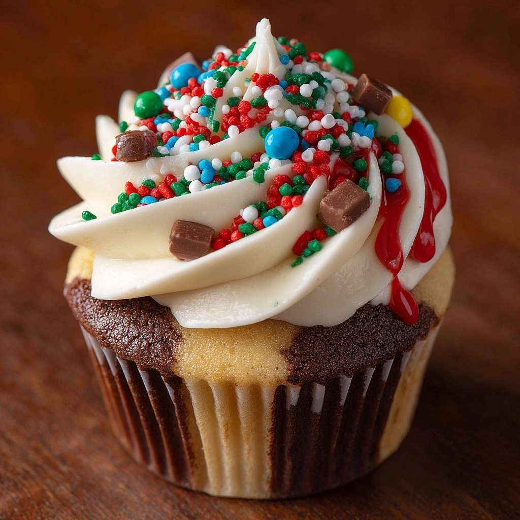 Christmas Light Cupcakes Recipe - Recipe Image