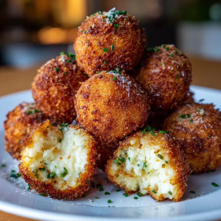 Fried Mashed Potato Balls Recipe