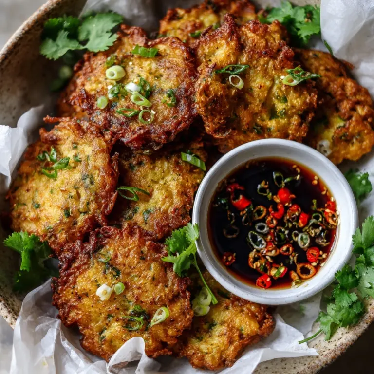 Onion and Feta Fritters with Sweet Chilli Soy Dipping Sauce Recipe