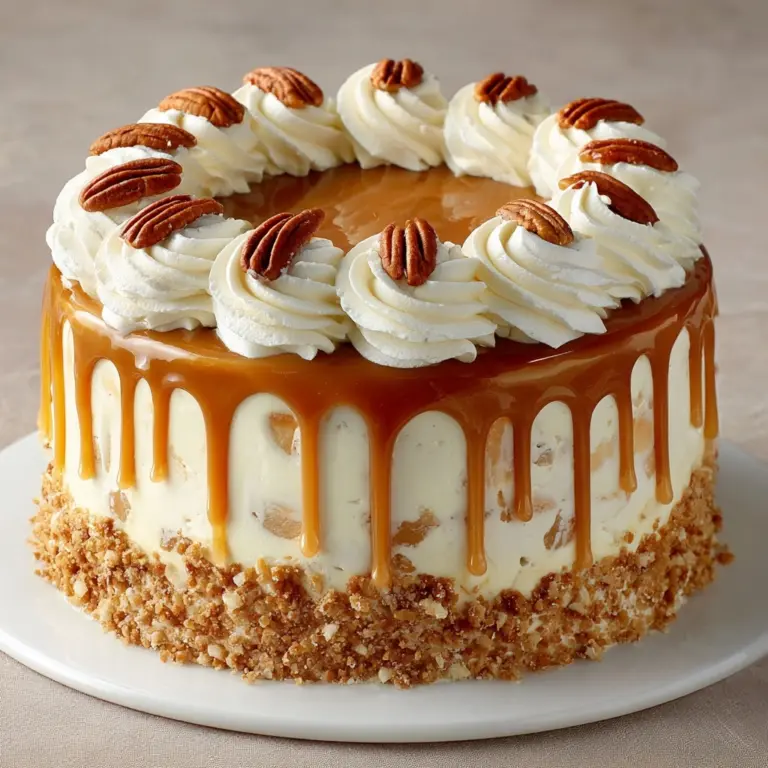 Caramel Pecan Carrot Heaven Cake Recipe