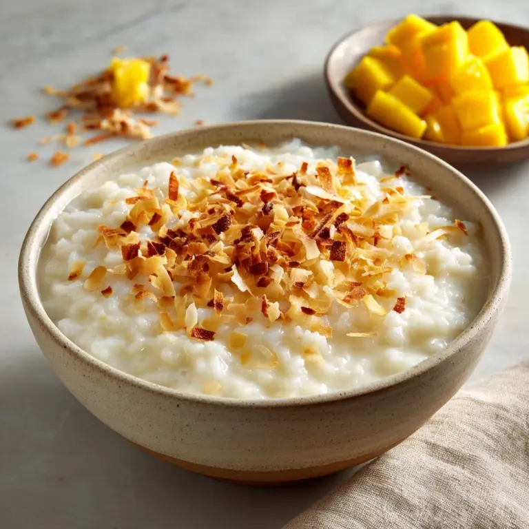 Coconut Rice Pudding Recipe