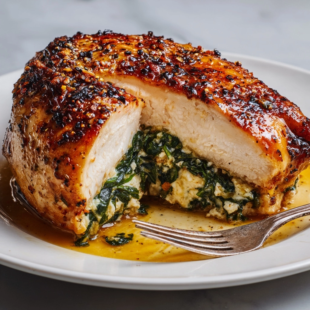 Spinach Stuffed Chicken Recipe - Recipe Image